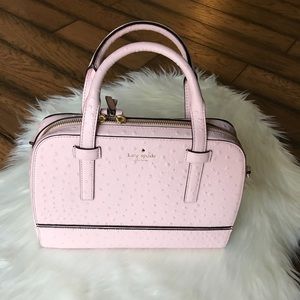 Kate Spade Riverside Street Ostrich Handbag